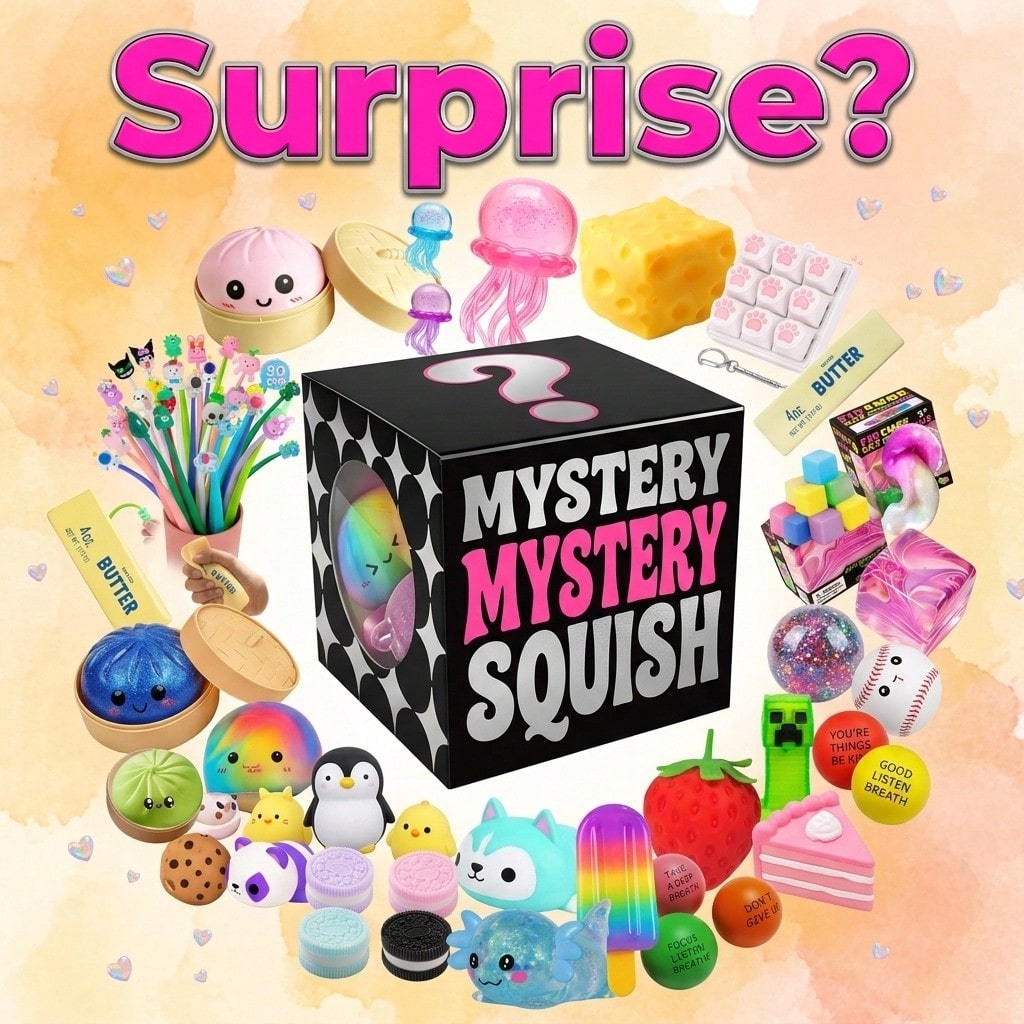 Food Storage And Container - TOT 2026 Surprise Mystery Squish Box,