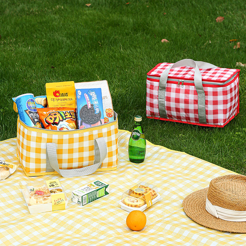 Large Capacity Insulated Picni - Food Storage Hiking ulasan dan harga