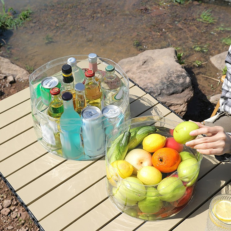 Clear Fruit Basket; Food Stora - Food Storage Not Plastic ulasan dan harga