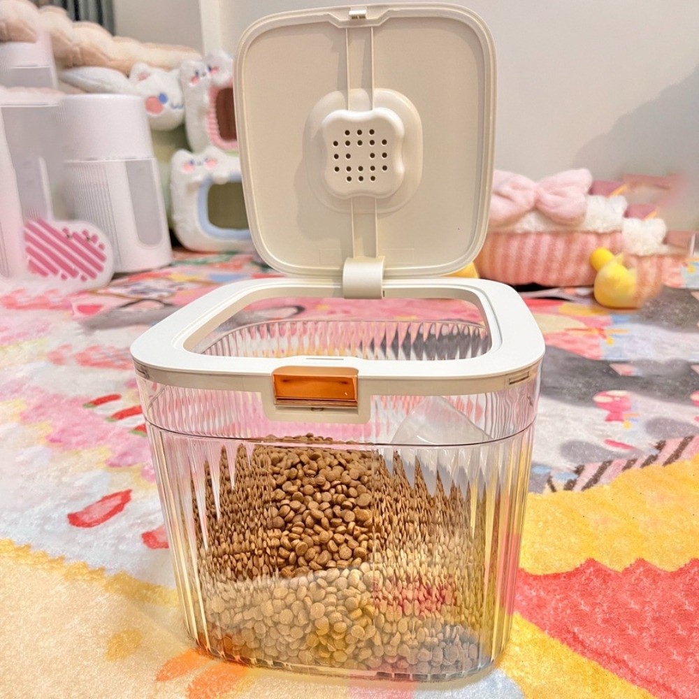 Flip Cover Dog Food Storage Co - Food Storage No Plastic ulasan dan harga