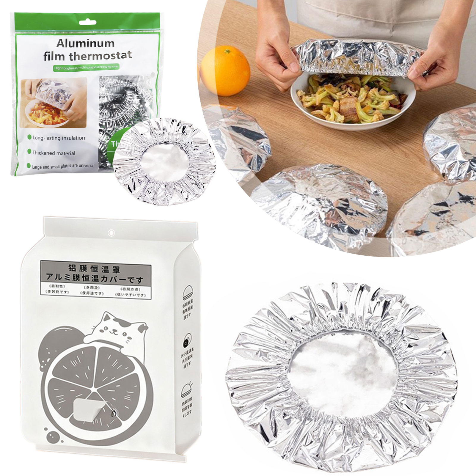 Food Insulation Cover,Aluminum - Food Storage Hiking ulasan dan harga