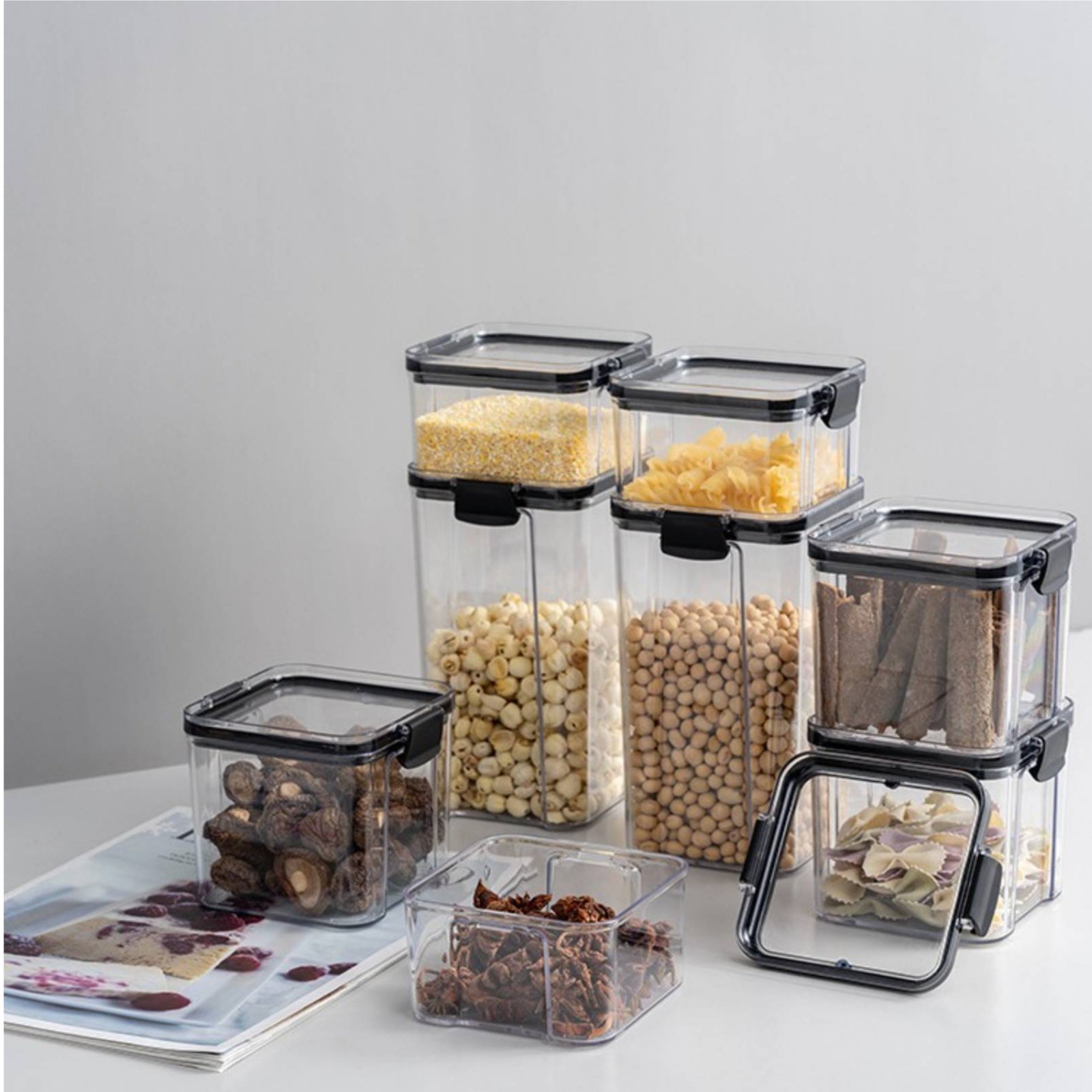 Airtight Food Storage Containe - Food Storage Jars ulasan dan harga