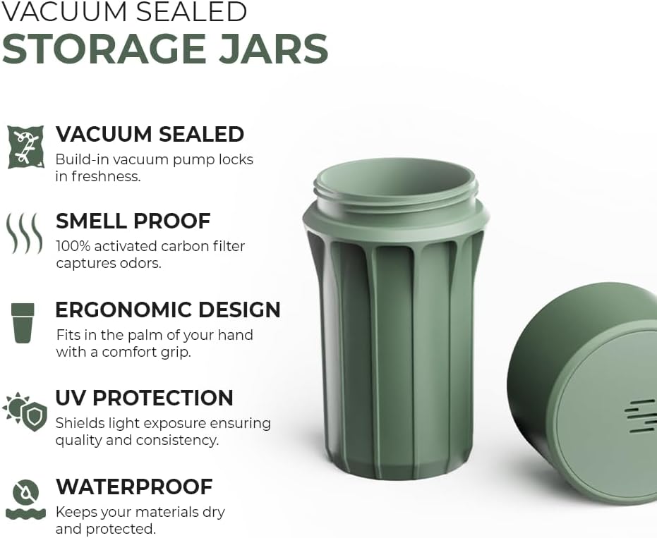 Air Tight Smell Proof Containe - Food Storage Jars ulasan dan harga