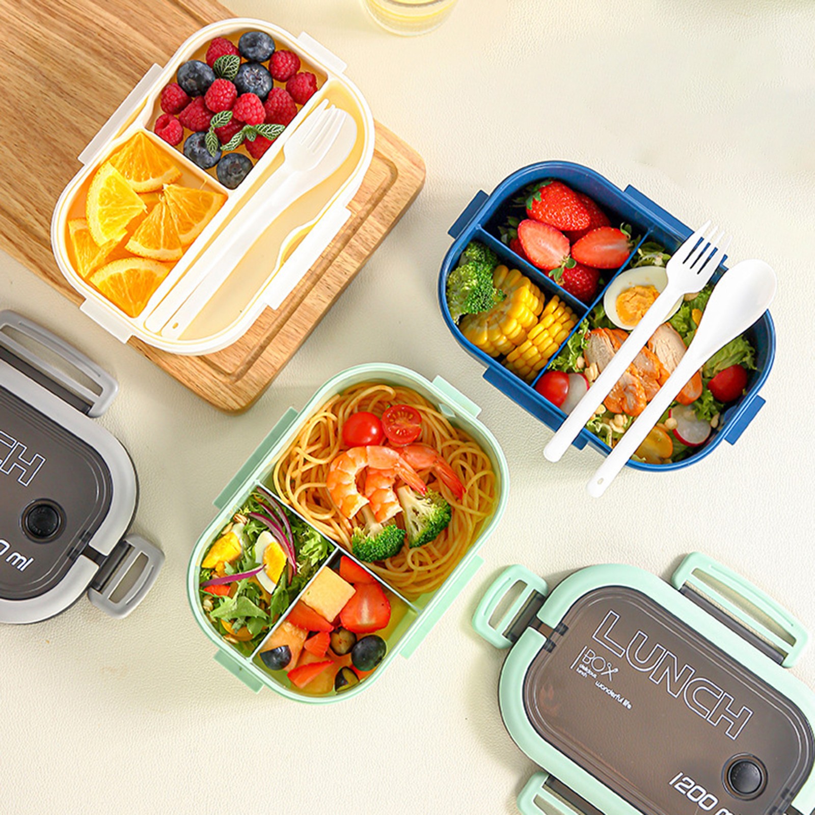 Sealed Double-Layer Lunch Box  - Food Storage Not Plastic ulasan dan harga
