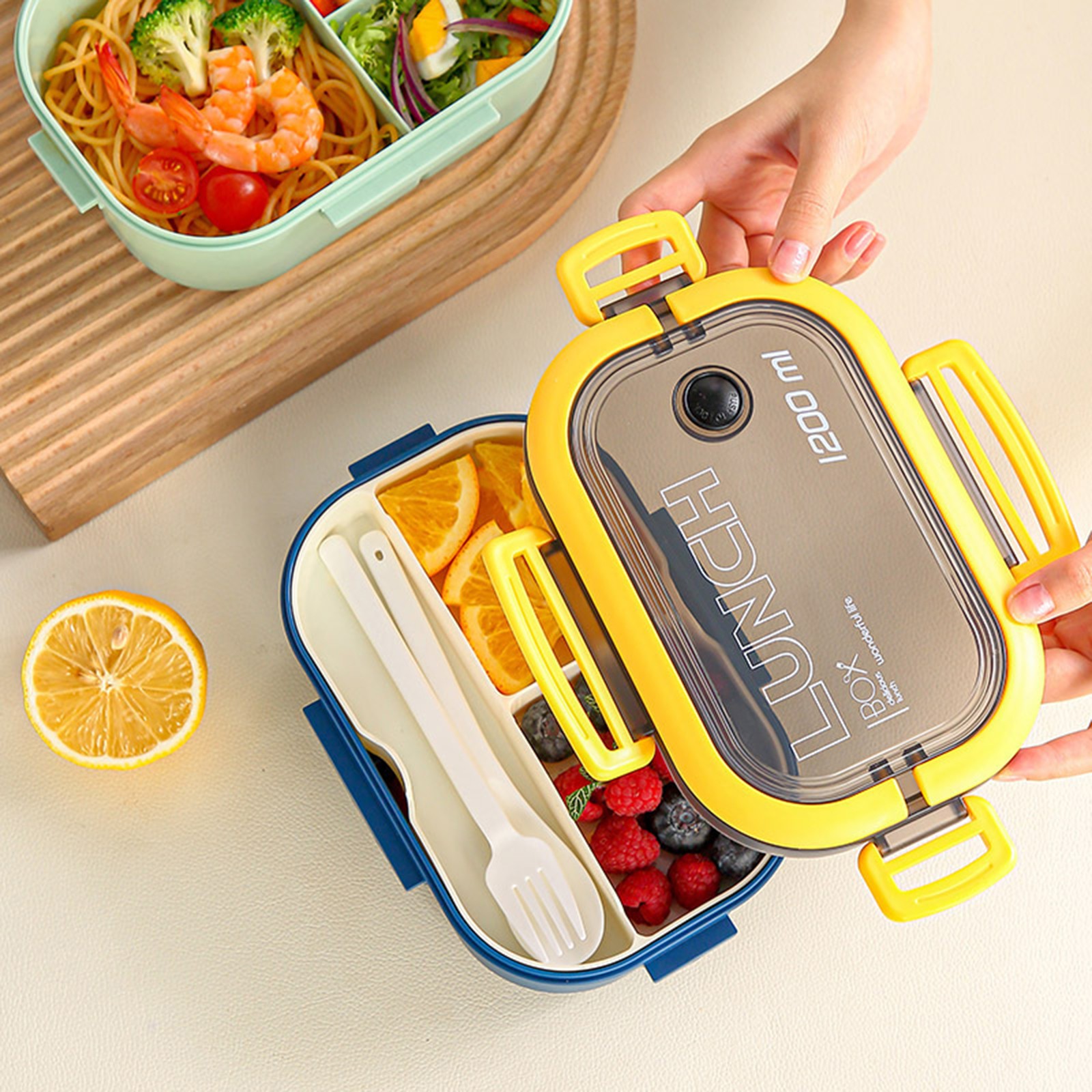 Sealed Double-Layer Lunch Box  - Food Storage Not Plastic ulasan dan harga