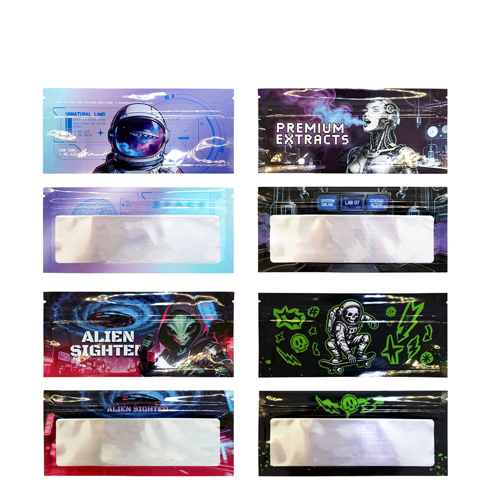 1g Alien Graffiti Mylar Bags W - Food Storage Mylar Bags ulasan dan harga