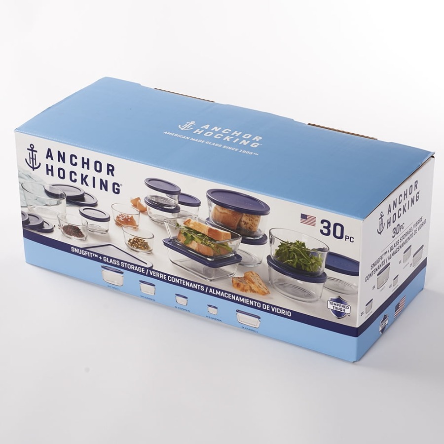 Glass Food Storage Containers  - Food Storage Glass Container Set ulasan dan harga