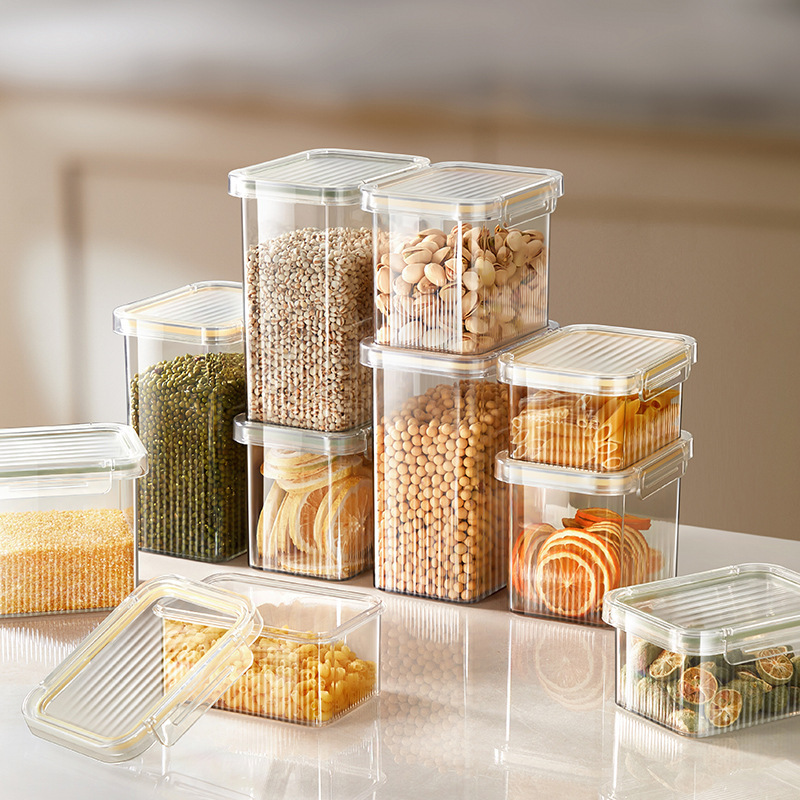 1 pc Rectangular storage conta - Food Storage Not Plastic ulasan dan harga