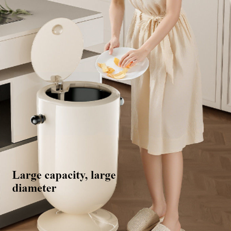 Movable Waste Bins Living Room - Food Storage With Wheels ulasan dan harga