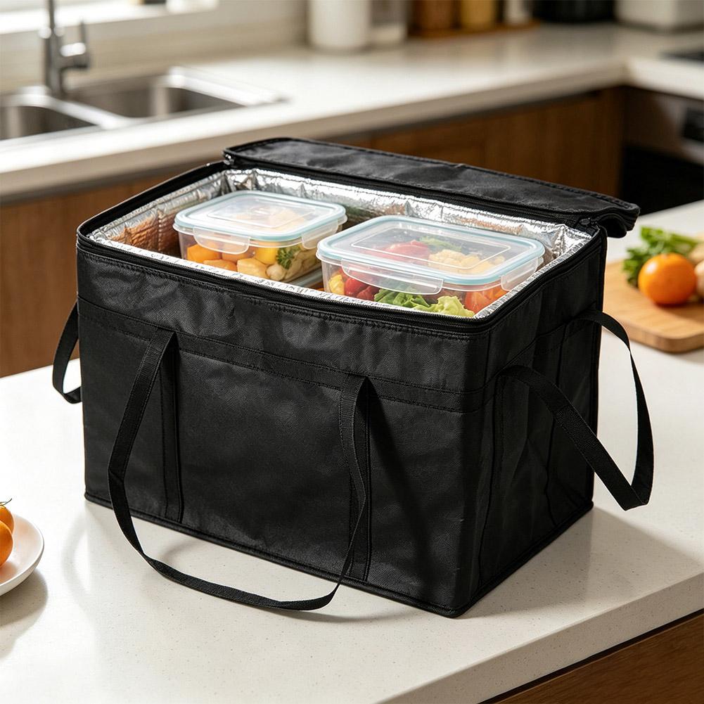 Insulated Thermal Tote Bag Big - Food Storage Hiking ulasan dan harga