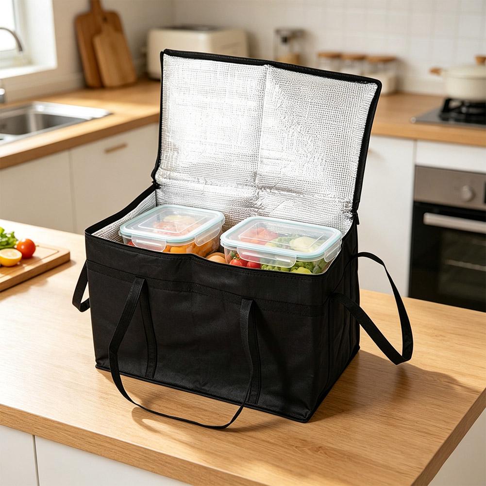 Insulated Thermal Tote Bag Big - Food Storage Hiking ulasan dan harga