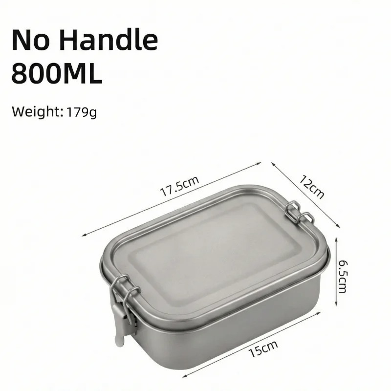 Stainless Steel Lunch Box With - Food Storage Hiking ulasan dan harga