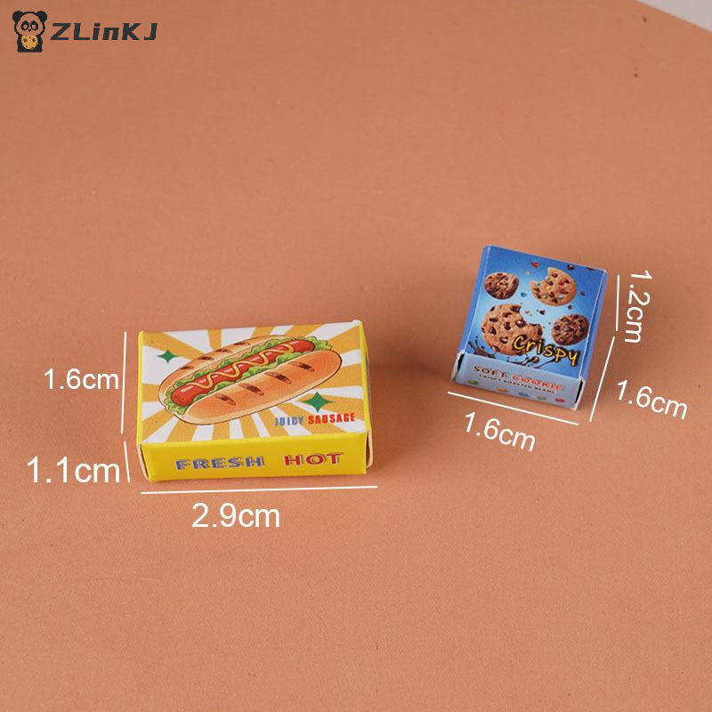 ▶5 Sets Miniature Fast Food Pa - Food Storage And Container ulasan dan harga