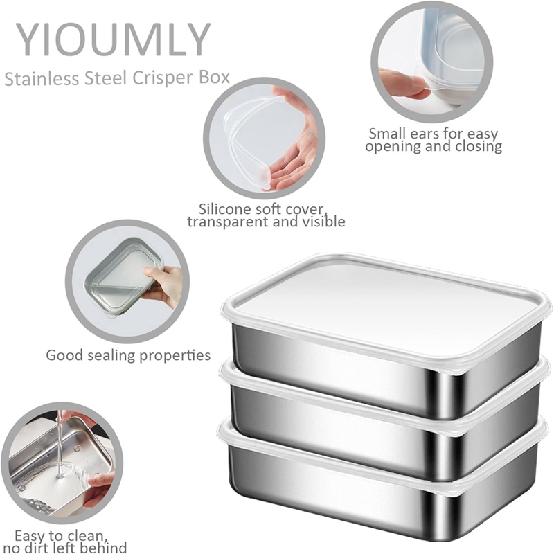Stainless Steel Containers for - Food Storage And Container ulasan dan harga