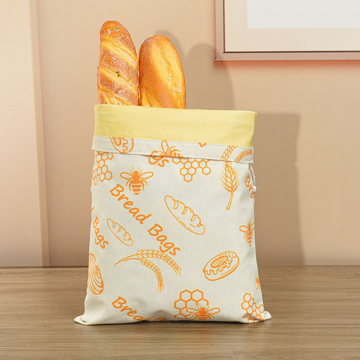 Beeswax Bread Bags Reusable Br - Food Storage No Plastic ulasan dan harga