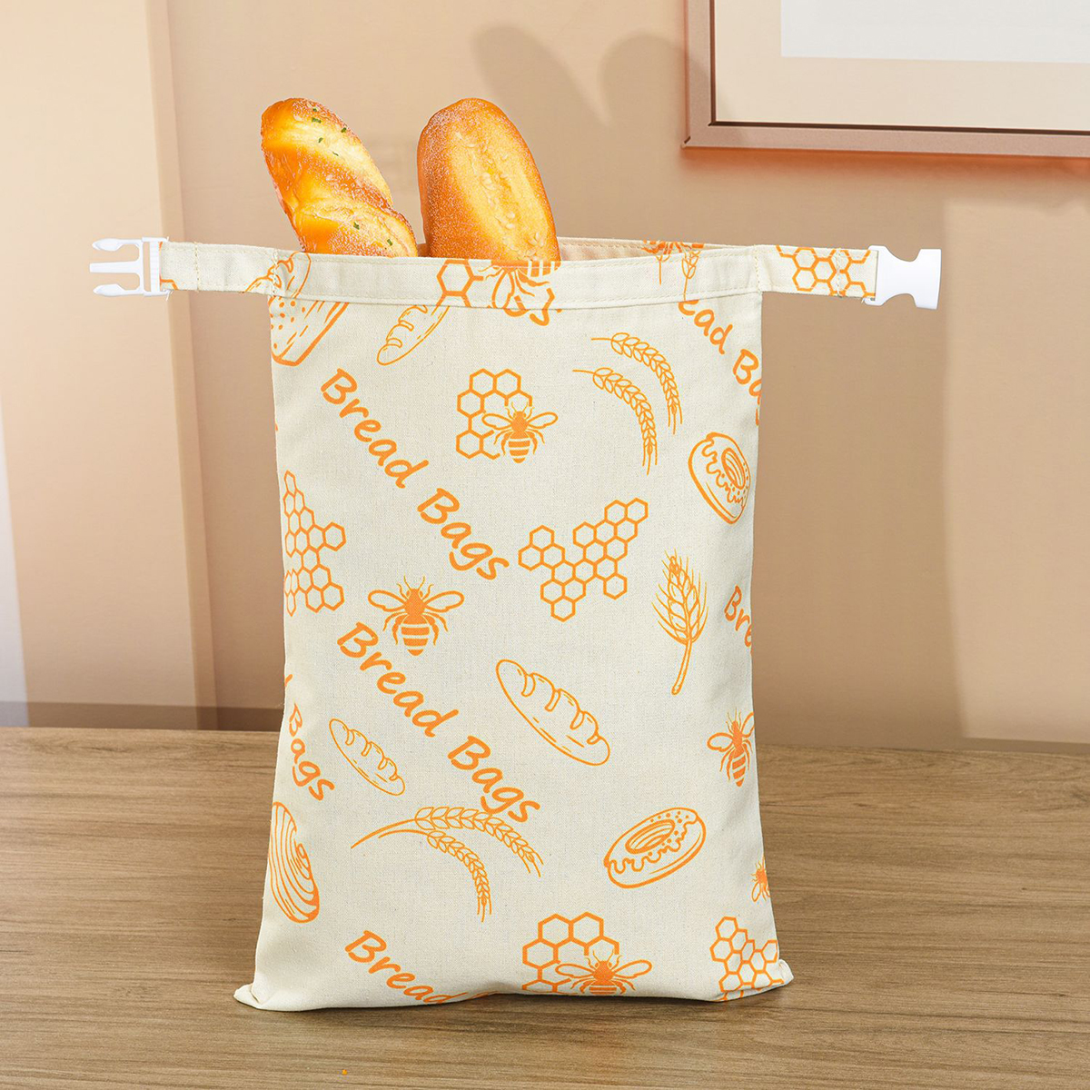 Beeswax Bread Bags Reusable Br - Food Storage No Plastic ulasan dan harga