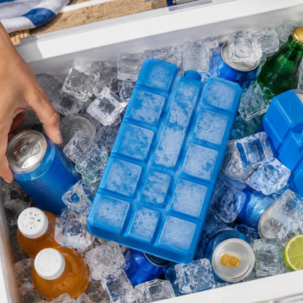1PC Ice Blocks Reusable Gel Co - Food Storage Keep Warm ulasan dan harga