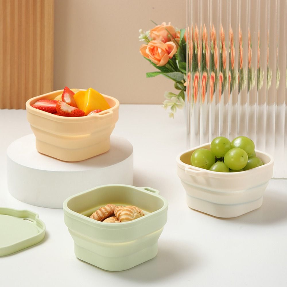 Large Capacity 400ml Foldable  - Food Storage Not Plastic ulasan dan harga
