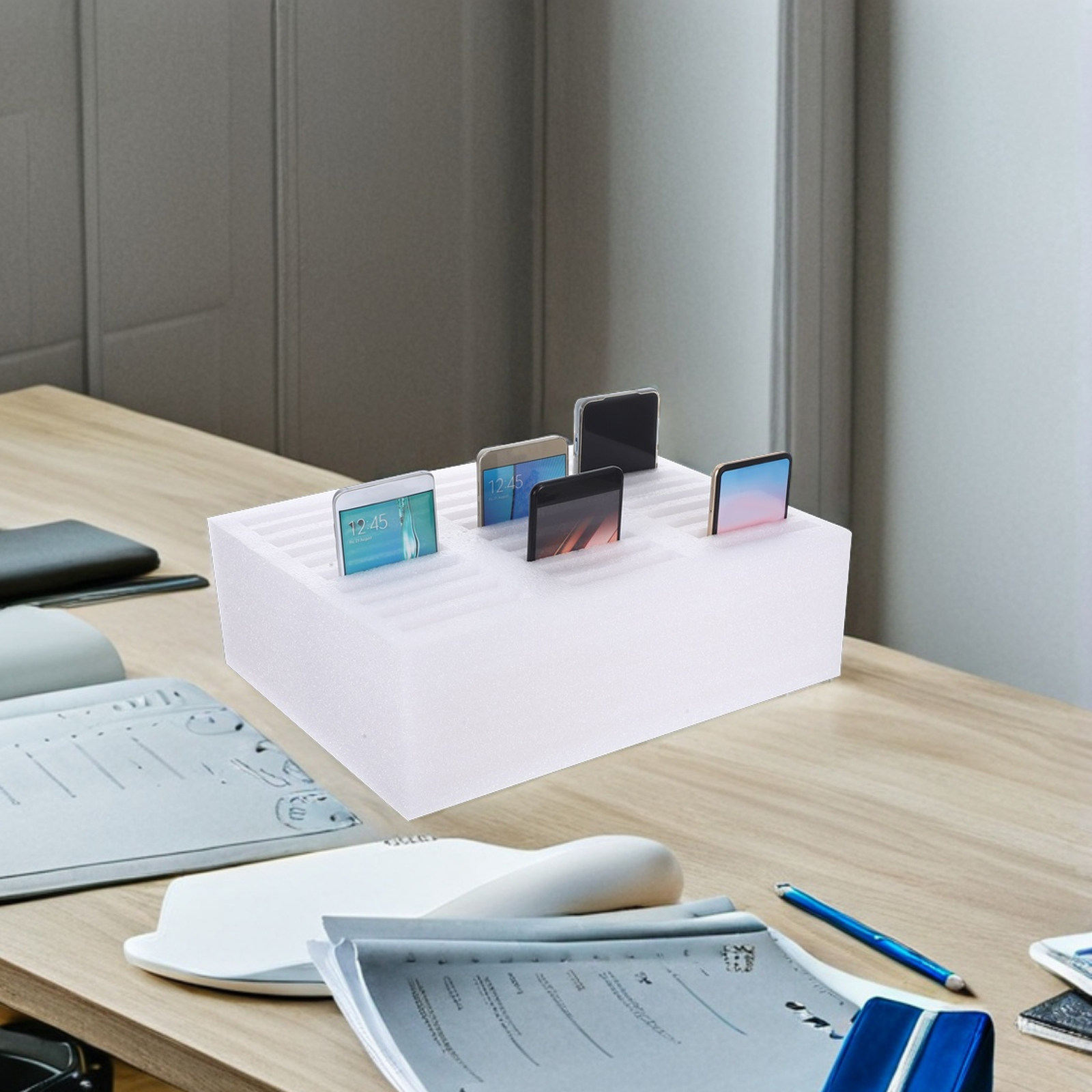 30 Grid Foam Phone Storage Box - Food Storage No Plastic ulasan dan harga