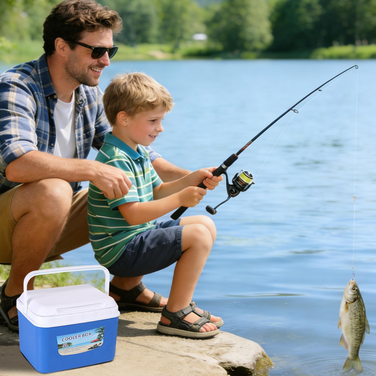 5L/8L Insulated Cooler Box Por - Food Storage Hiking ulasan dan harga