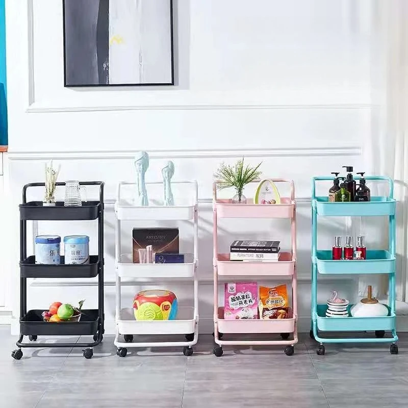 Cosmetic Chariot Trolley Rolli - Food Storage With Wheels ulasan dan harga
