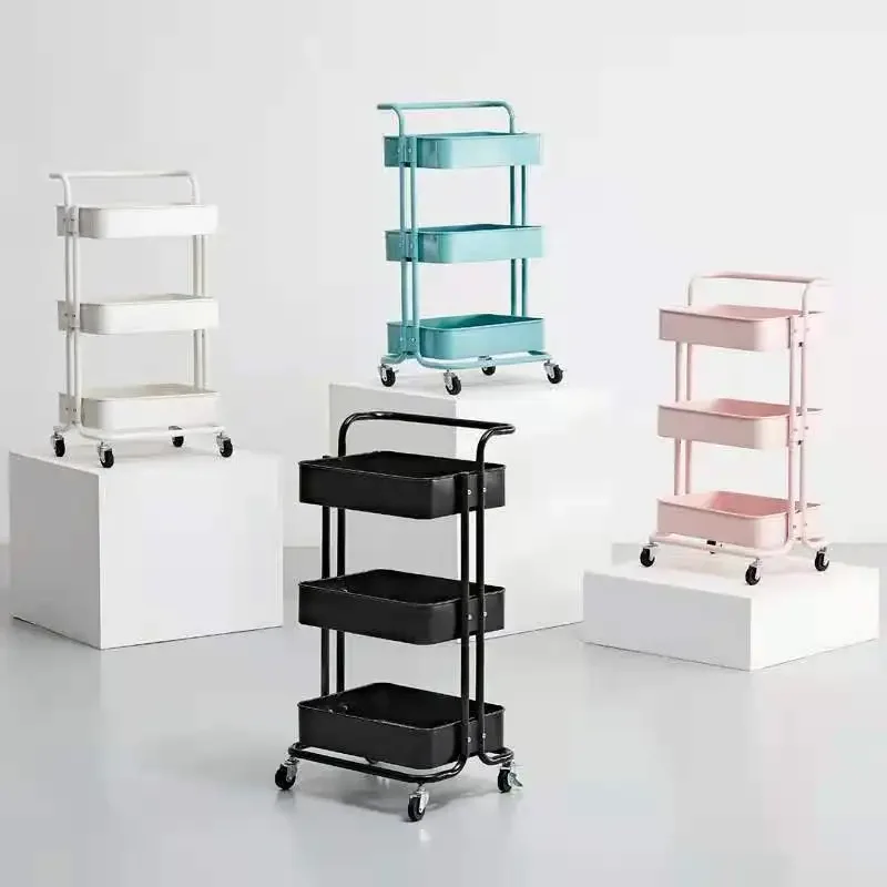 Cosmetic Chariot Trolley Rolli - Food Storage With Wheels ulasan dan harga