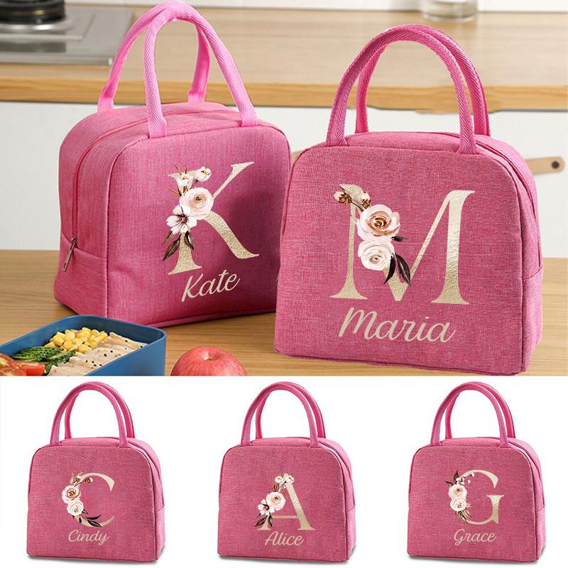 Custom Name Lunch Bag Bento Bo - Food Storage Keep Warm ulasan dan harga