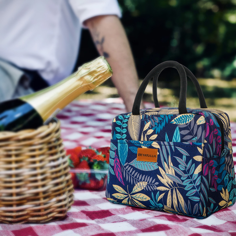 Lunch Bag Cooler Bag Picnic Bo - Food Storage Hiking ulasan dan harga