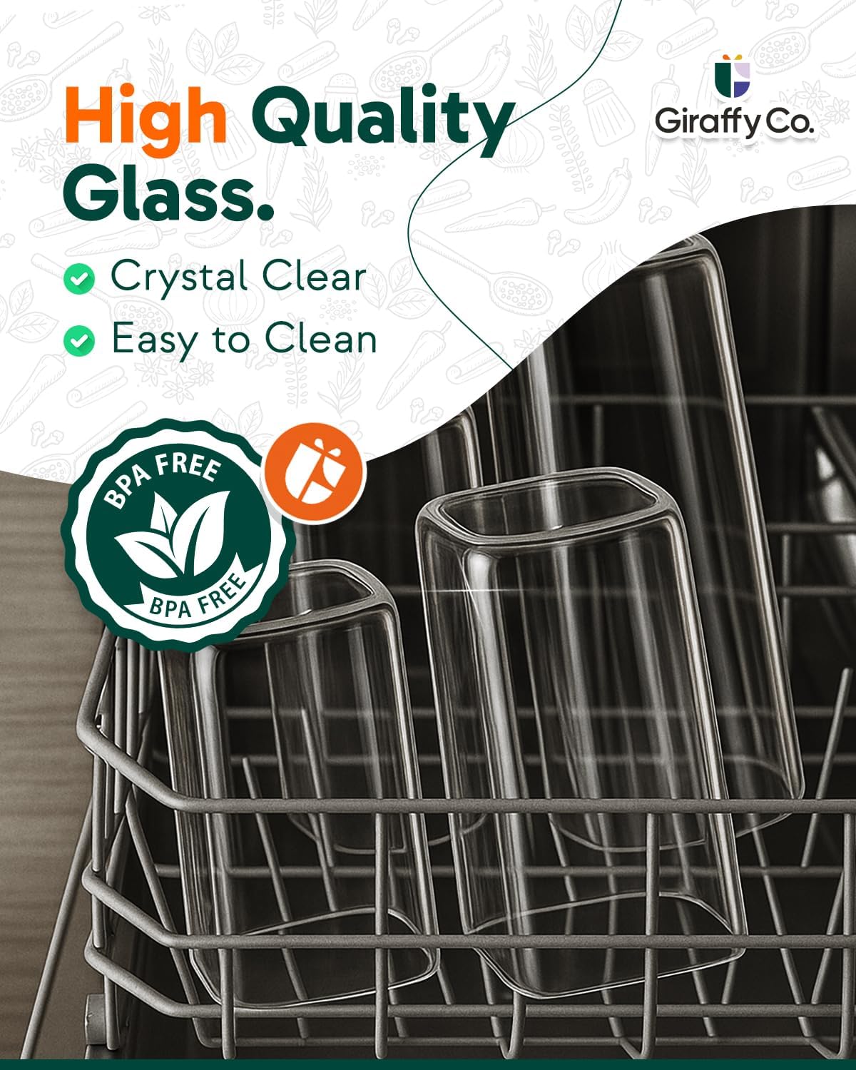 Glass Food Storage Jars with A - Food Storage Jars ulasan dan harga