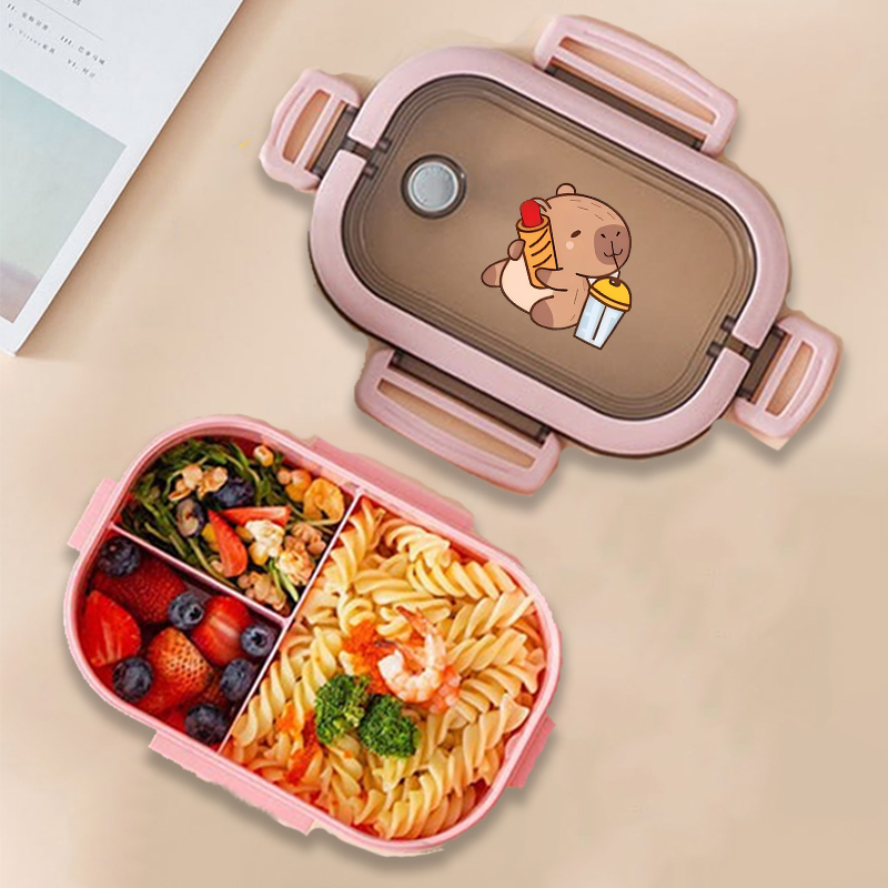 Capybara Bento Lunch Box Anime - Food Storage And Container ulasan dan harga