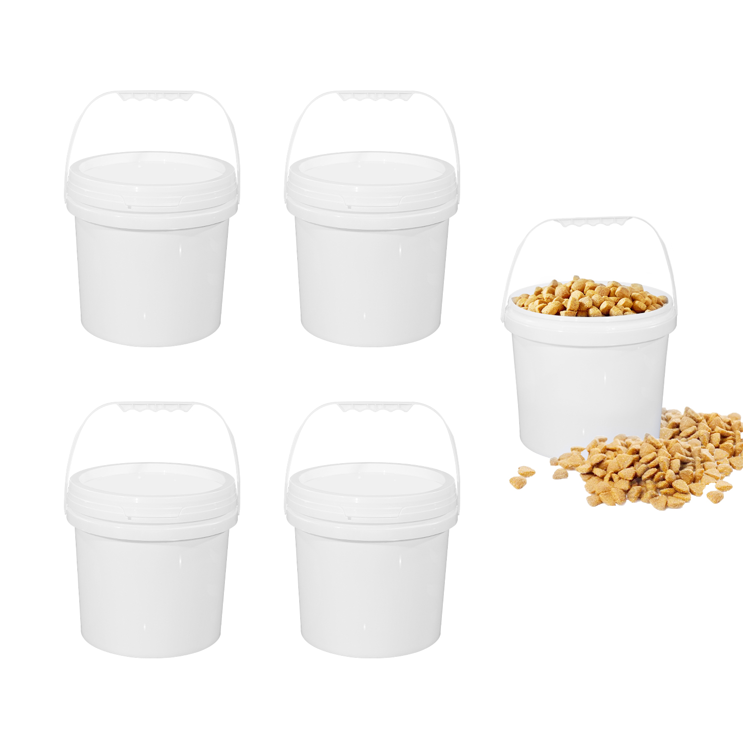 1PCS 2L Food Grade plastic Buc - Food Storage Not Plastic ulasan dan harga