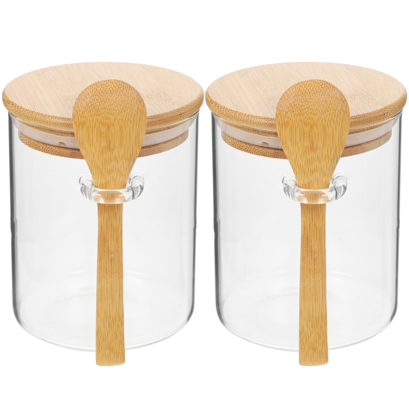 2 Pcs Flour Sugar Storage Cont - Food Storage Jars ulasan dan harga
