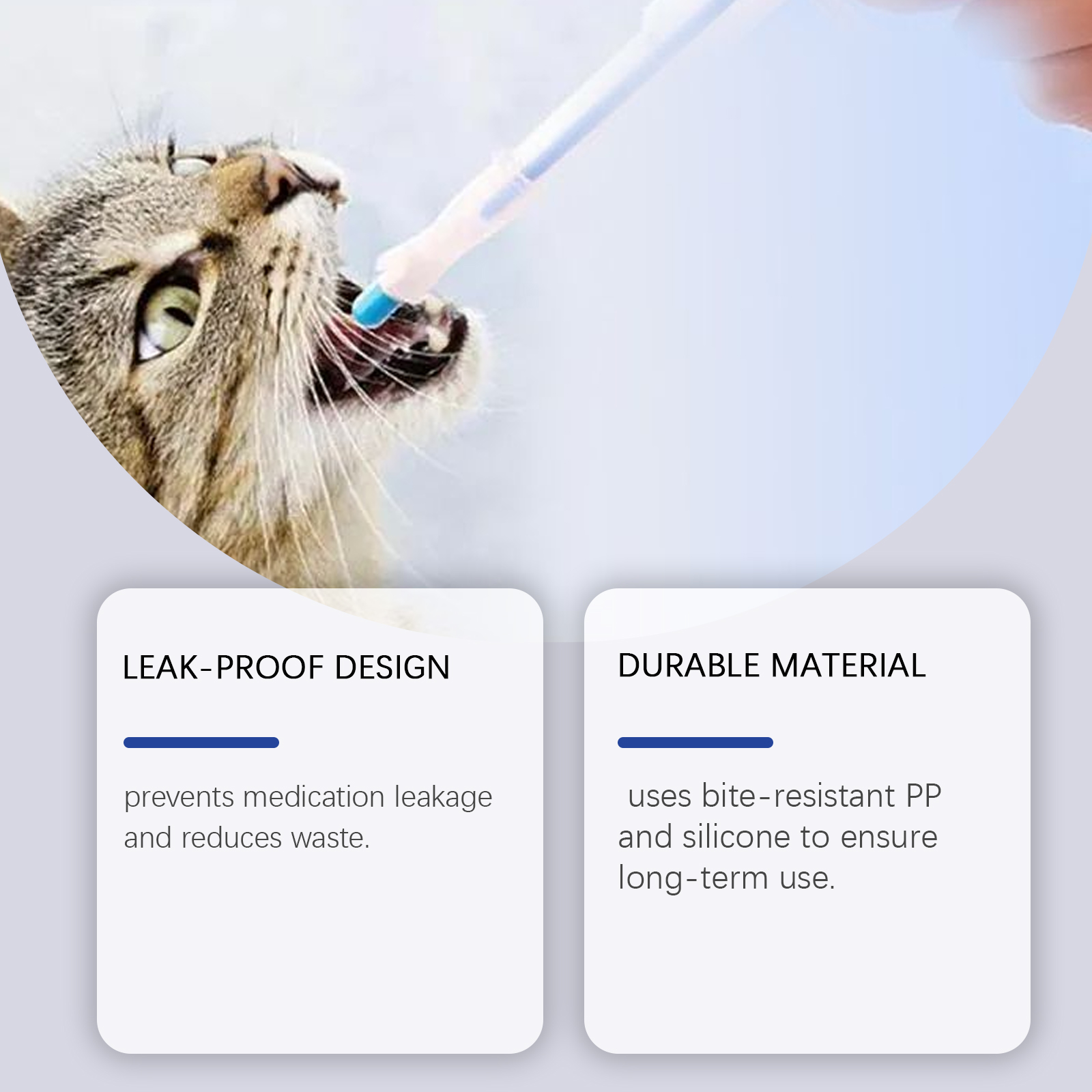 Pet Medicine Feeder Leak-proof - Food Storage Not Plastic ulasan dan harga