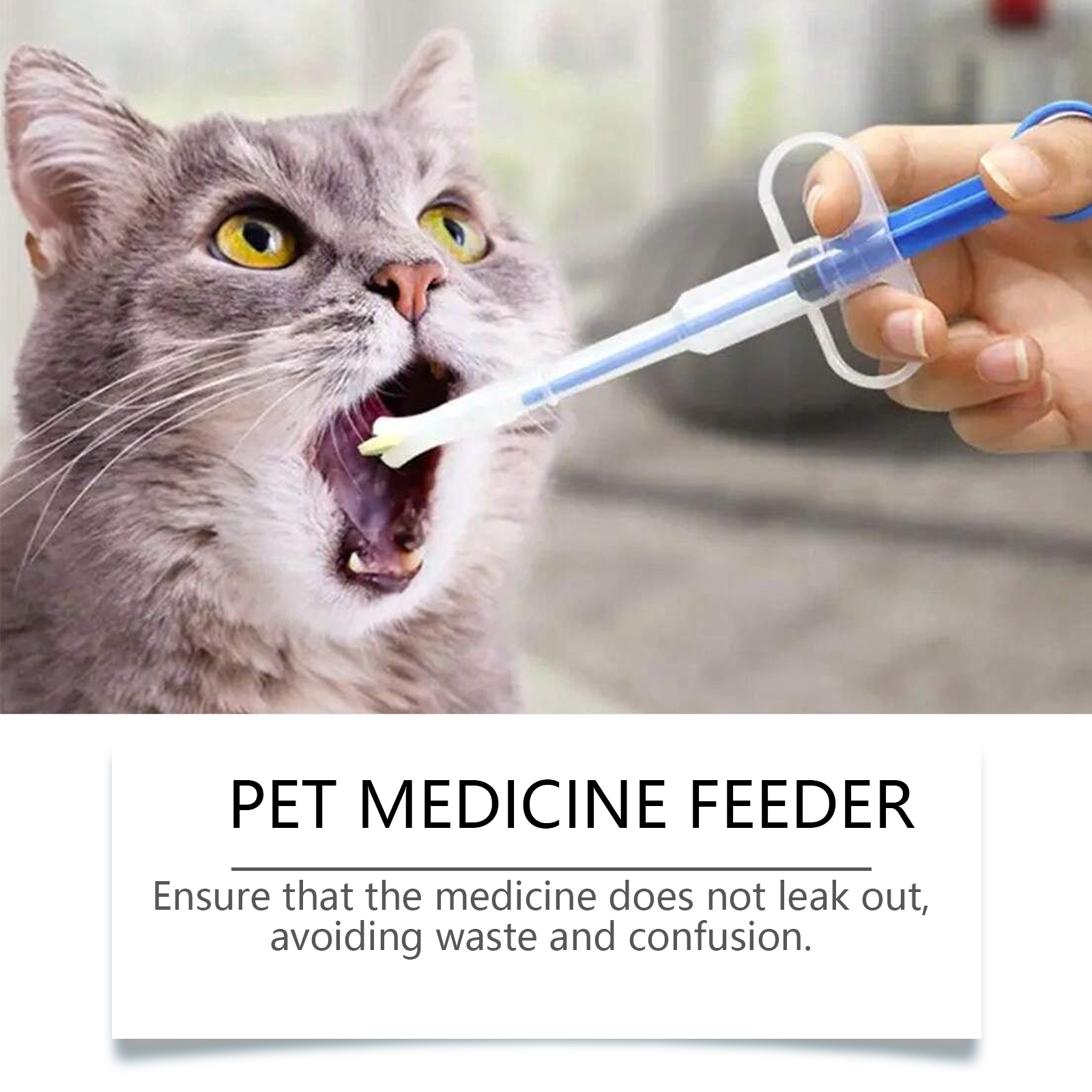 Pet Medicine Feeder Leak-proof - Food Storage Not Plastic ulasan dan harga