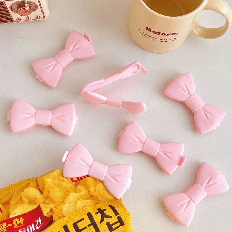 5PCS Kawaii Food Sealing Clip  - Food Storage No Plastic ulasan dan harga