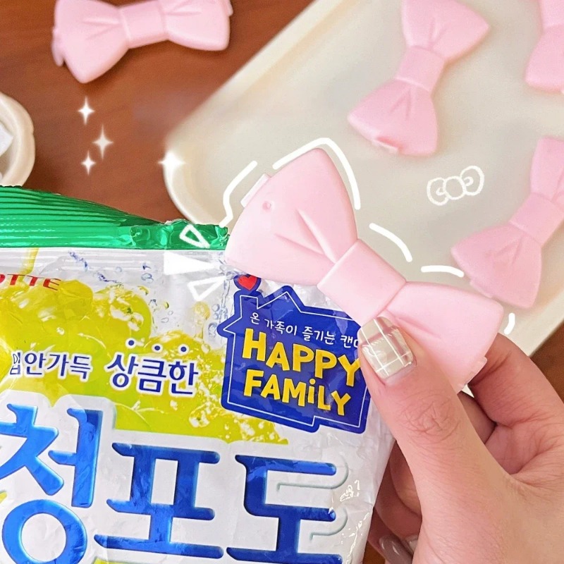 5PCS Kawaii Food Sealing Clip  - Food Storage No Plastic ulasan dan harga