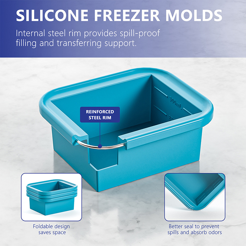 Silicone Freezing Tray With Pl - Food Storage Not Plastic ulasan dan harga