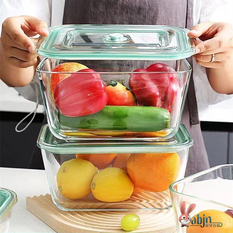 Large Capacity Glass Container - Food Storage Glass Container Set ulasan dan harga