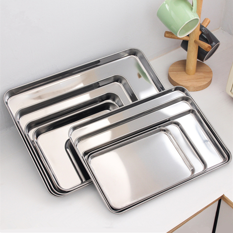Stainless Steel Rectangle Food - Food Storage For Restaurant ulasan dan harga