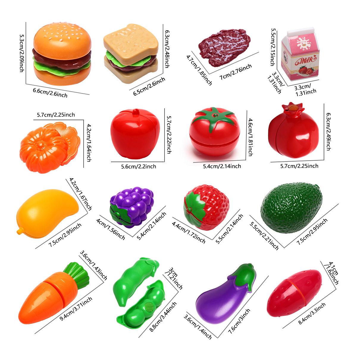 81PC Kitchen Fun Cutting Fruit - Food Storage Not Plastic ulasan dan harga