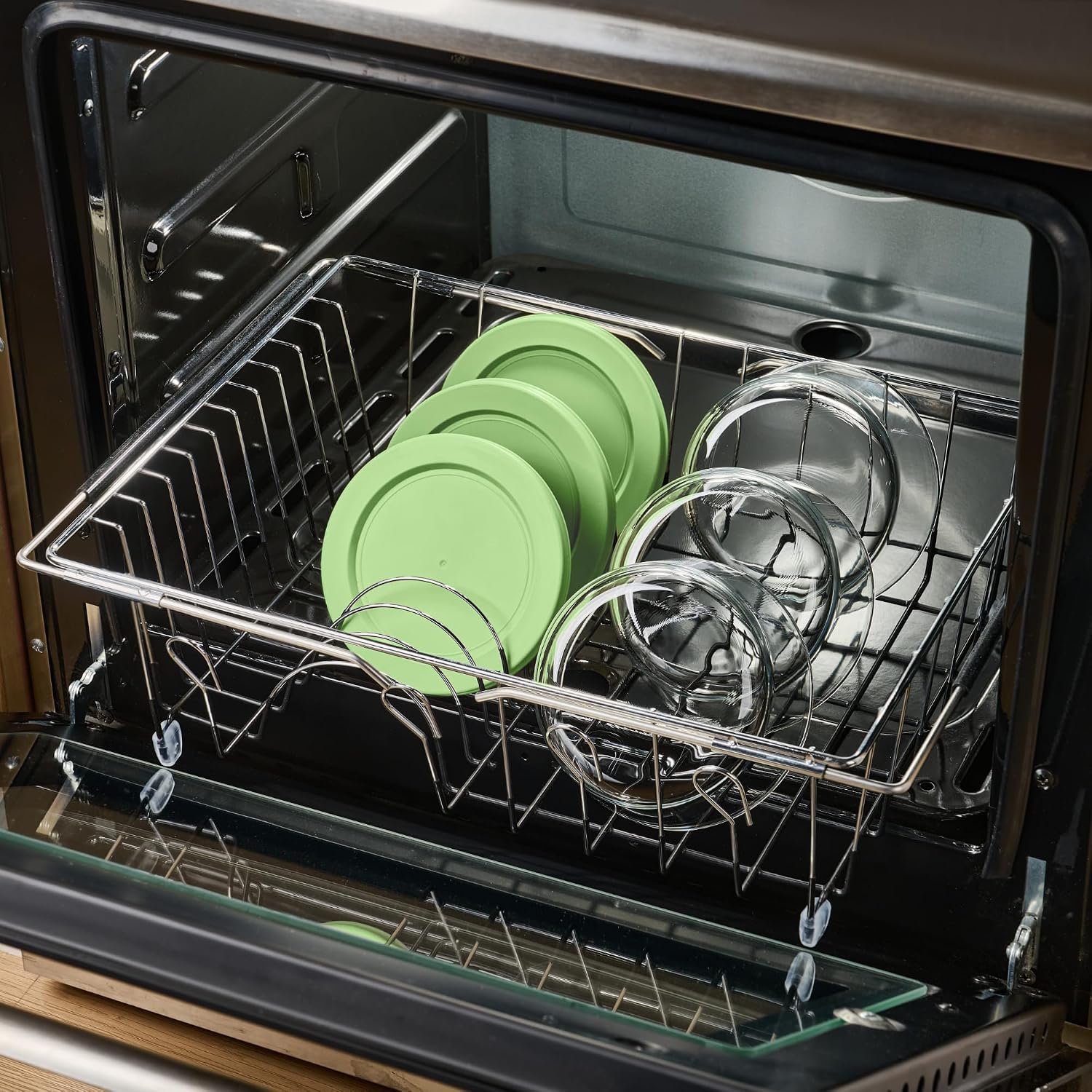 6-Piece Glass Food Storage Con - Food Storage Glass Container Set ulasan dan harga
