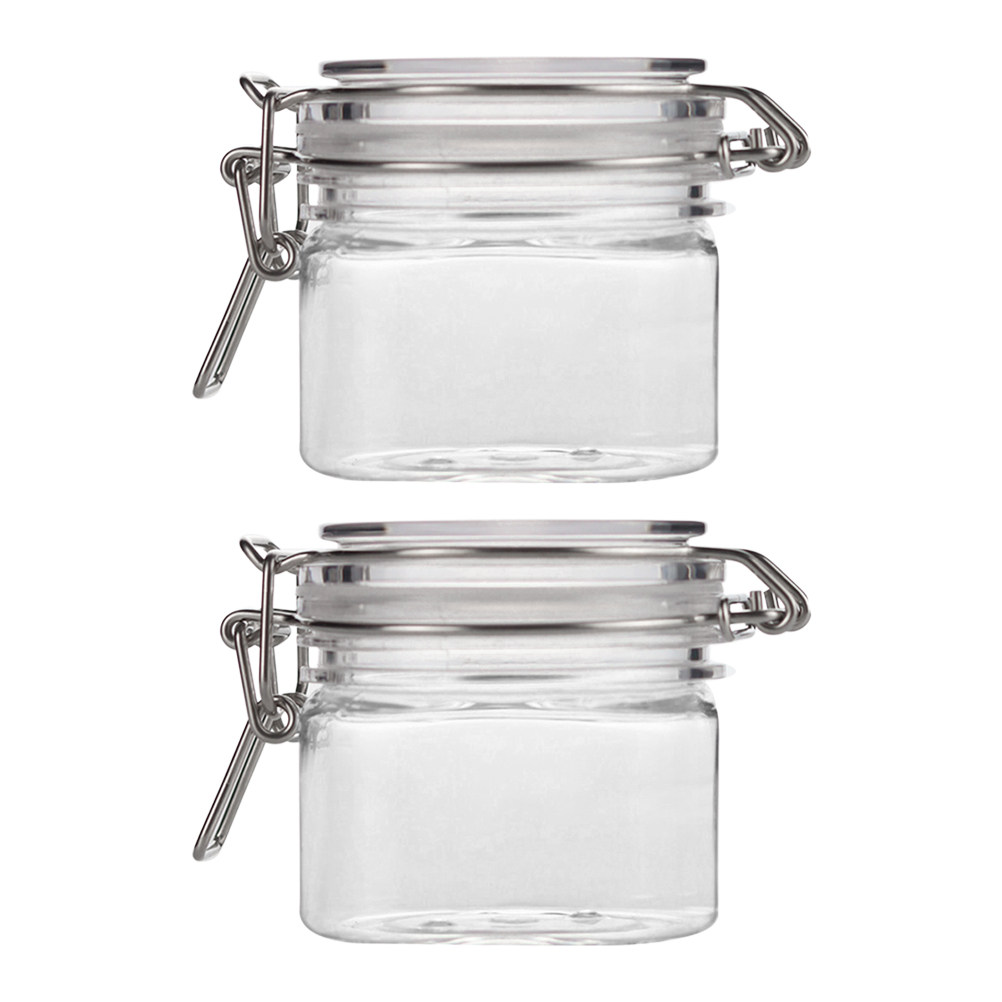 2Pcs Sealed Storage Jars Trans - Food Storage And Container ulasan dan harga