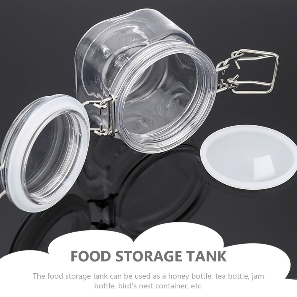 2Pcs Sealed Storage Jars Trans - Food Storage And Container ulasan dan harga