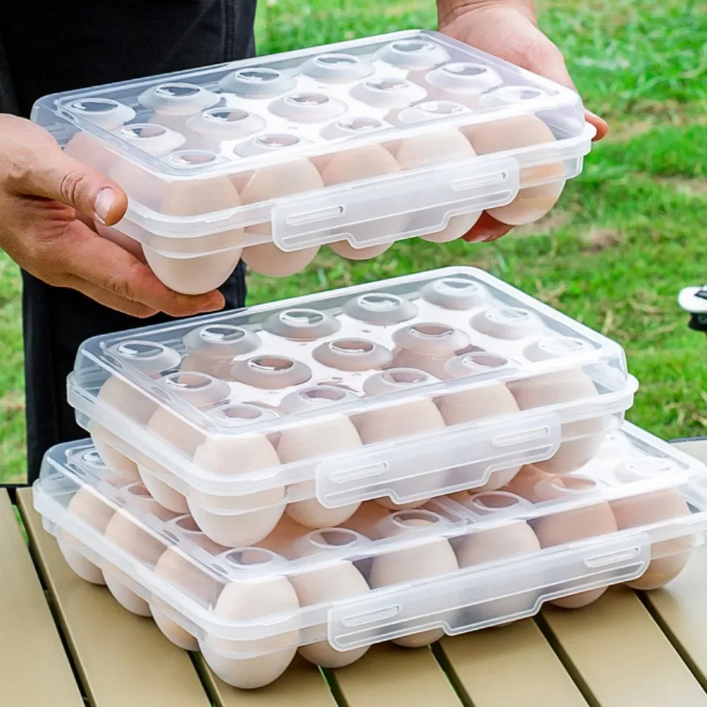 Egg Holder Plastic Egg Storage - Food Storage Hiking ulasan dan harga