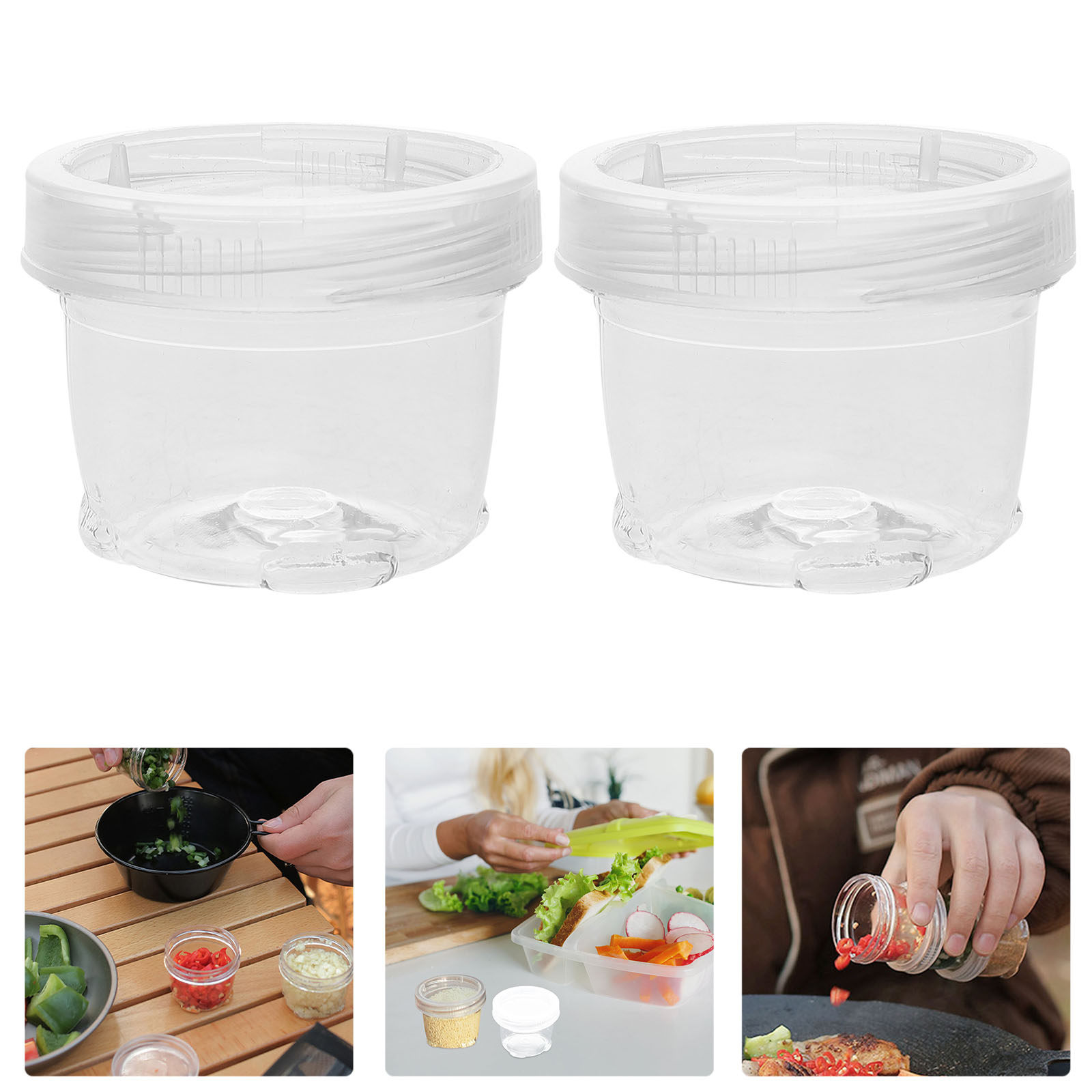 1Set Food-Safe Pet Plastic Sea - Food Storage Not Plastic ulasan dan harga