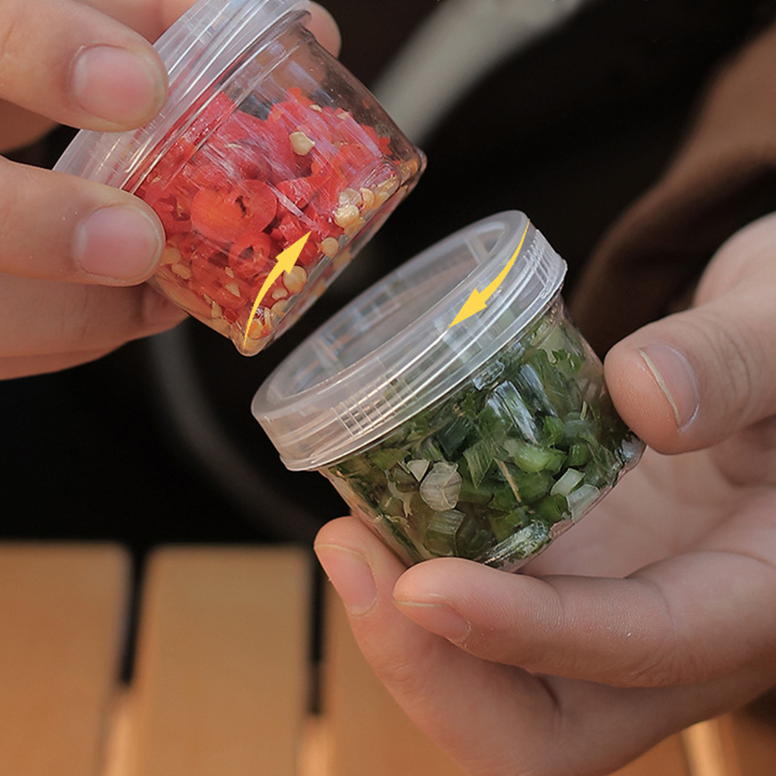 1Set Food-Safe Pet Plastic Sea - Food Storage Not Plastic ulasan dan harga