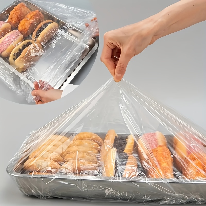 105Pcs Large Clear Disposable  - Food Storage For Restaurant ulasan dan harga