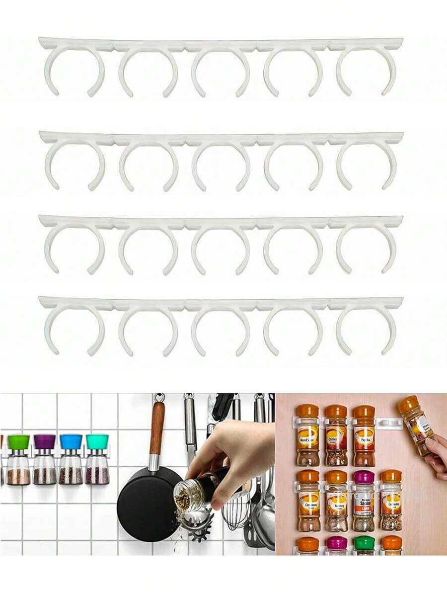 Plastic Kitchen Storage Rack - - Food Storage Jars ulasan dan harga