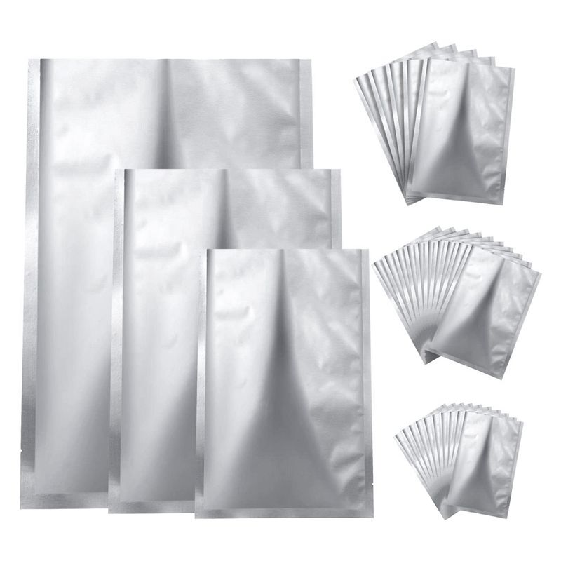 ABJI-50 Pieces 3 Sizes Mylar A - Food Storage Mylar Bags ulasan dan harga