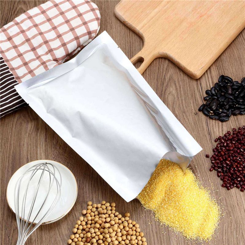 ABJI-50 Pieces 3 Sizes Mylar A - Food Storage Mylar Bags ulasan dan harga